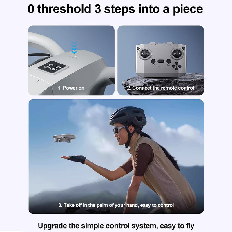 GT3 Drone 4K Aerial HD Photography Optical Flow Obstacle Avoidance UAV Brushless Drone