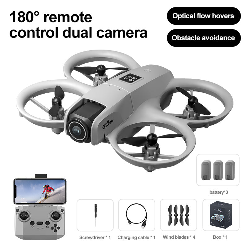 GT3 Drone 4K Aerial HD Photography Optical Flow Obstacle Avoidance UAV Brushless Drone