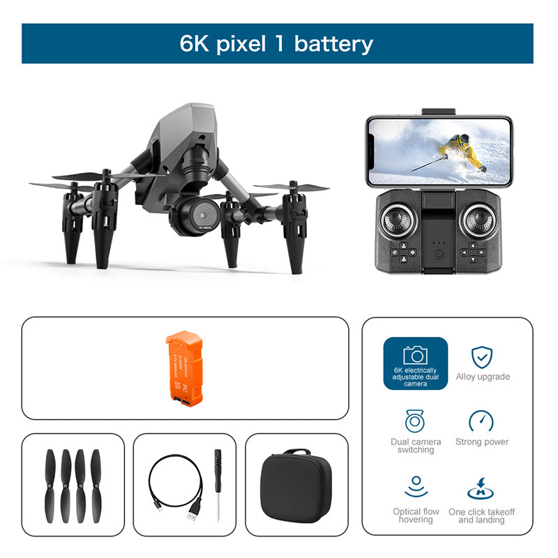 XD1 Mini Drone 4K Professional 8K Dual Camera 5G WIFI Height Maintaining Four Sides Obstacle Avoidance RC Quadcopter