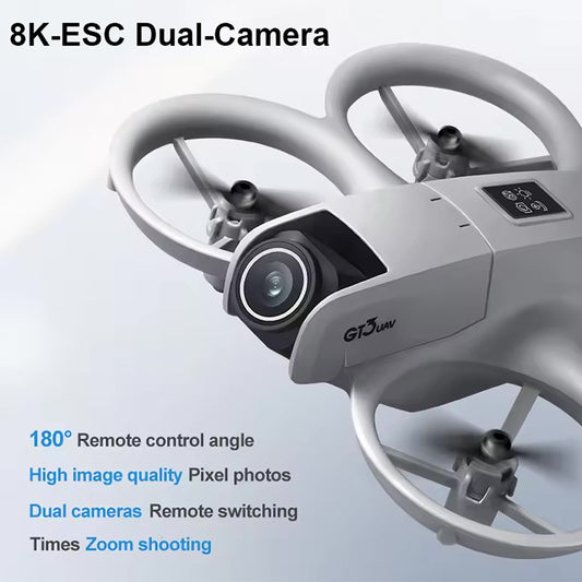 GT3 Drone 4K Aerial HD Photography Optical Flow Obstacle Avoidance UAV Brushless Drone